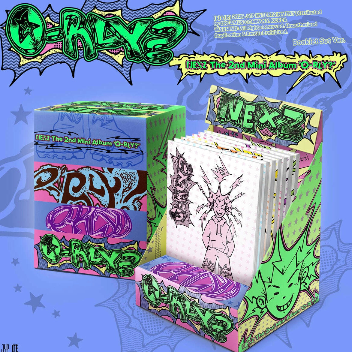 NEXZ - 2ND MINI ALBUM [O-RLY?] (BOOKLET SET VER.) - LightUpK