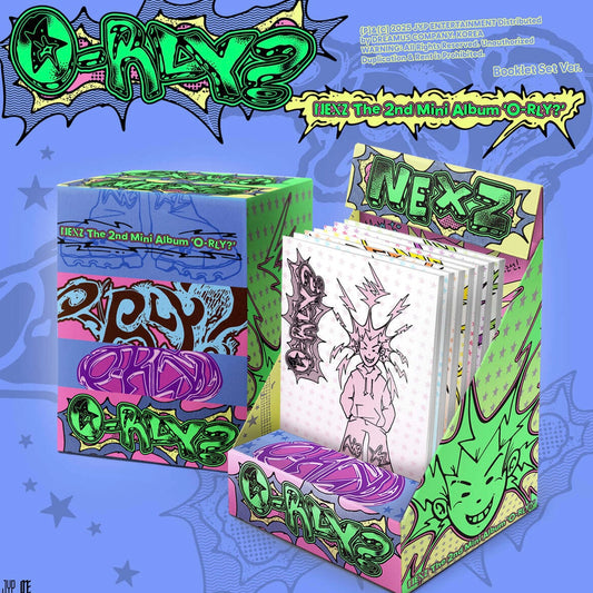 NEXZ - 2ND MINI ALBUM [O-RLY?] (BOOKLET SET VER.) - LightUpK