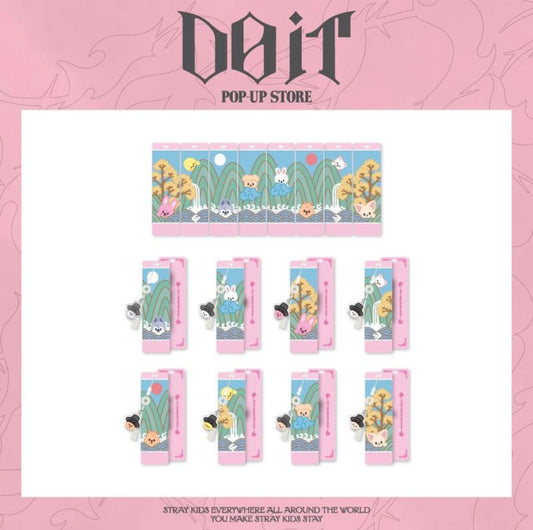 (PRE-ORDER) STRAY KIDS - "DO IT" POP-UP STORE MD - SKZOO BOOKMARK - DO IT (8 VERSIONS)