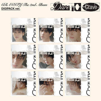 CRAVITY - 2ND ALBUM [DARE TO CRAVE] DIGIPACK VER. (9 VERSIONS) - LightUpK