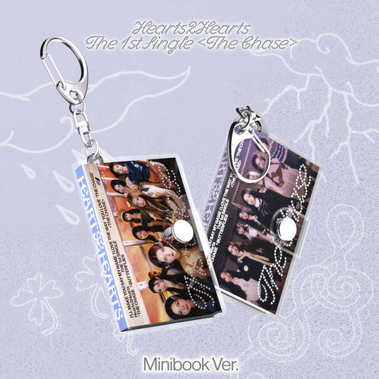 HEARTS2HEARTS - 1ST SINGLE [THE CHASE] (MINI BOOK VER.) (2 VERSIONS) RANDOM - LightUpK