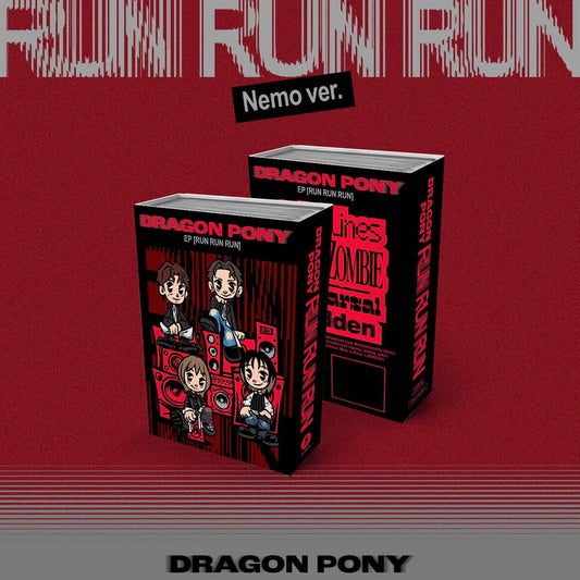 (PRE-ORDER) DRAGON PONY - EP [RUN RUN RUN] (NEMO ALBUM) - LightUpK
