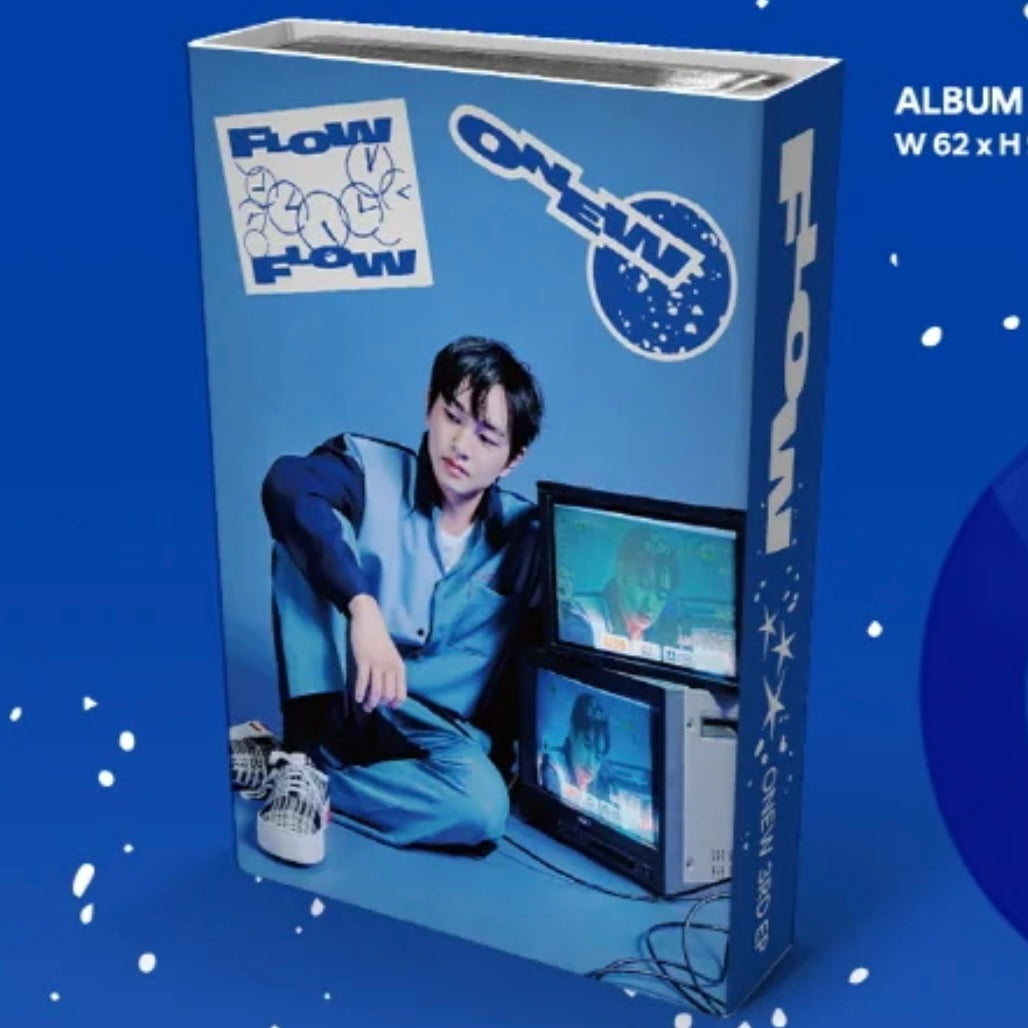 ONEW - 3RD MINI ALBUM [FLOW] (NEMO VER.) (3 VERSIONS) - LightUpK