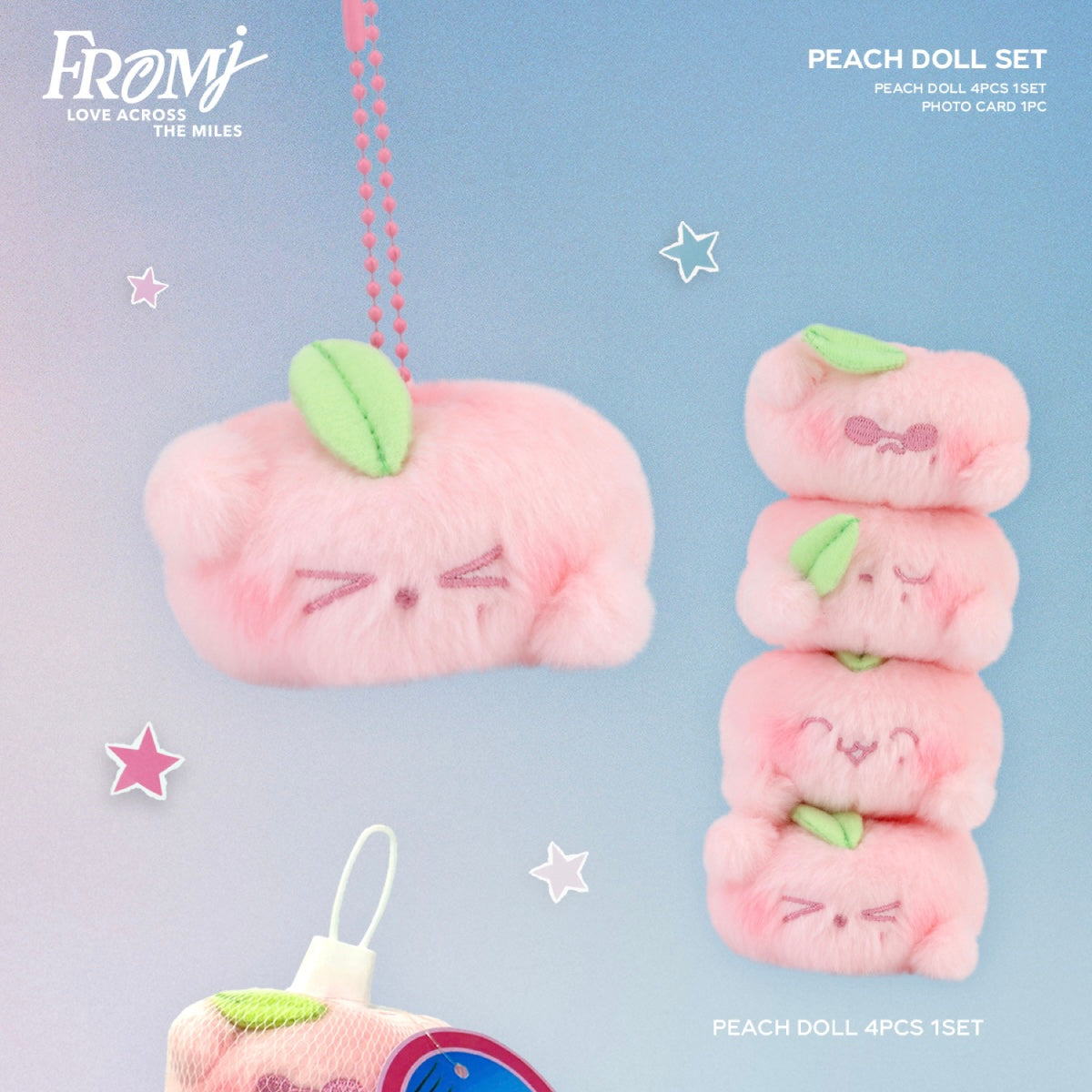 (PRE-ORDER) JAEHYUN - 03 PEACH DOLL SET / 2025 JAEHYUN THE 1ST PHOTOBOOK [FROM J : LOVE ACROSS THE MILES] OFFICIAL MD - LightUpK