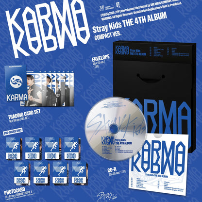 (PRE-ORDER) STRAY KIDS - KARMA (COMPACT VER.) - LightUpK