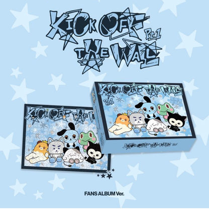 KICKFLIP - 5TH MINI ALBUM [KICK OFF THE WALL PT.1] FANS ALBUM VER. - LightUpK