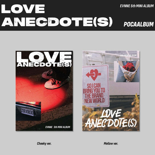 EVNNE - 5TH MINI ALBUM [LOVE ANECDOTE(S)] (POCA ALBUM VER.) (2 VERSIONS) - LightUpK