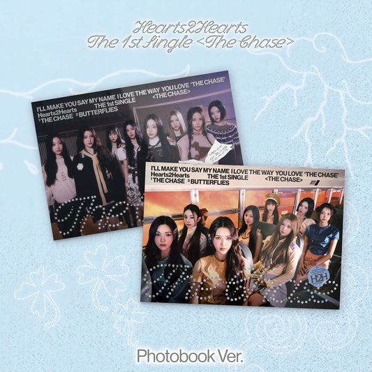 HEARTS2HEARTS - 1ST SINGLE [THE CHASE] (PHOTO BOOK VER.) (2 VERSIONS) - LightUpK