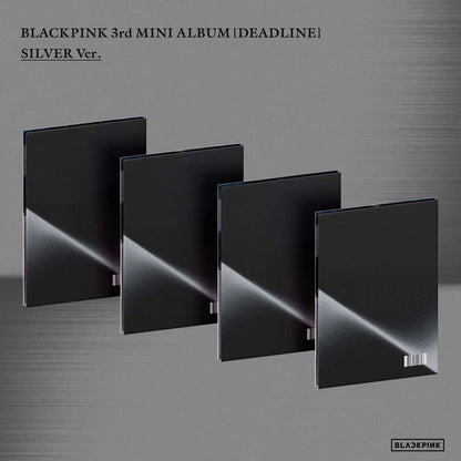 (PRE-ORDER) BLACKPINK - 3RD MINI ALBUM [DEADLINE] SILVER VER. (4 VERSIONS)