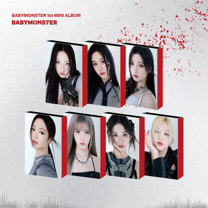 BABYMONSTER - 1ER MINI ALBUM [BABYMONS7ER] YG TAG ALBUM VER. (7 VERSIONS)