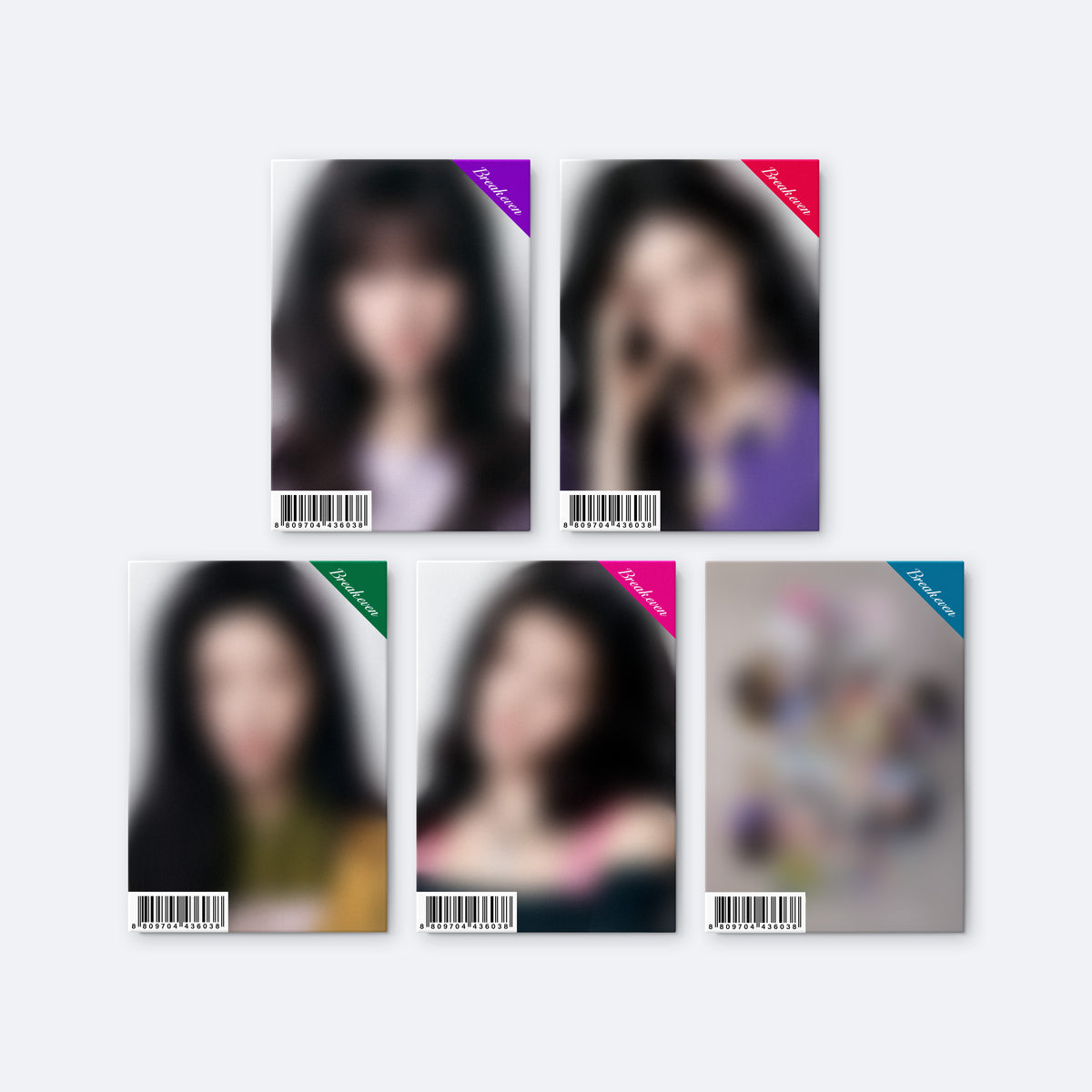 (PRE-ORDER) ILLIT - 5TH MINI ALBUM [BREAK EVEN] (GLLIT VER.) (5 VERSIONS) RANDOM