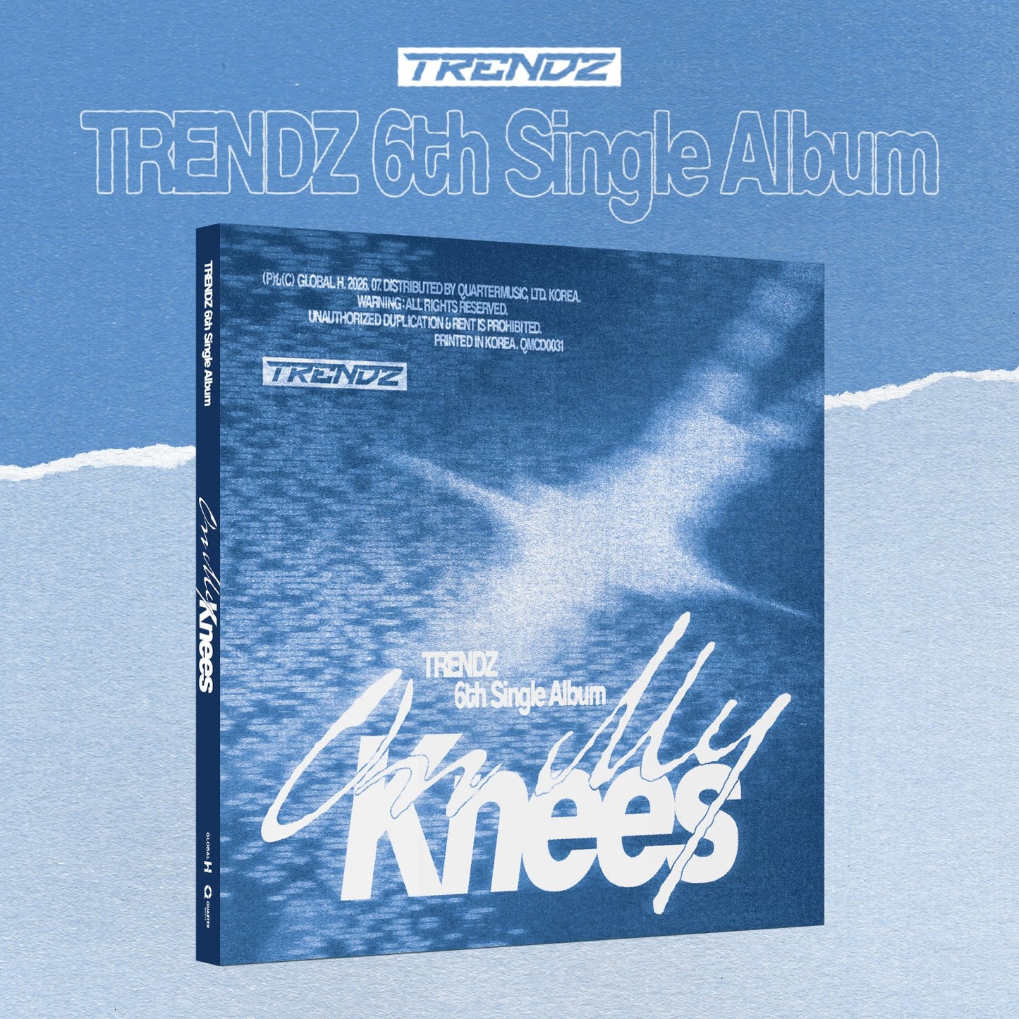 (PRE-ORDER) TRENDZ - 6TH SINGLE ALBUM [ON MY KNEES]
