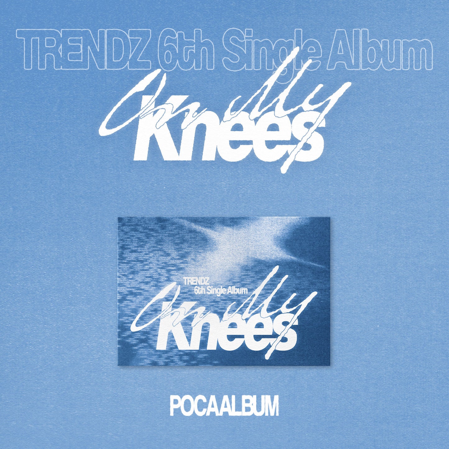 (PRE-ORDER) TRENDZ - 6TH SINGLE ALBUM [ON MY KNEES] POCAALBUM