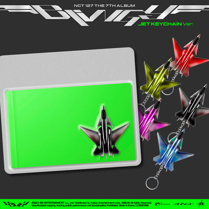 (PRE-ORDER) NCT 127 - 7TH ALBUM [BLINGY] (JET KEYCHAIN VER.) (5 VERSIONS) RANDOM