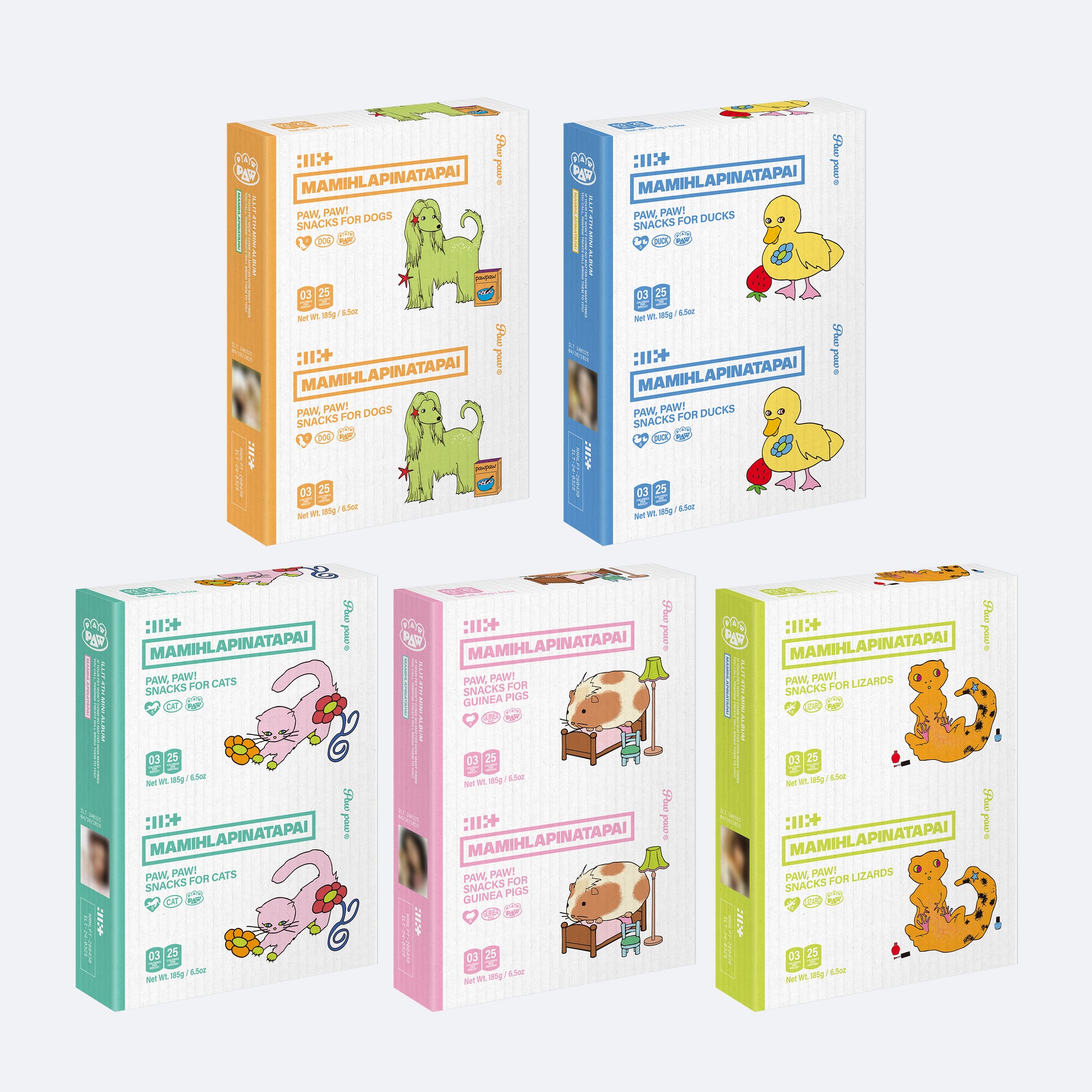 (PRE-ORDER) ILLIT - MAMIHLAPINATAPAI (PAW PAW VER.) (5 VERSIONS) RANDOM - LightUpK