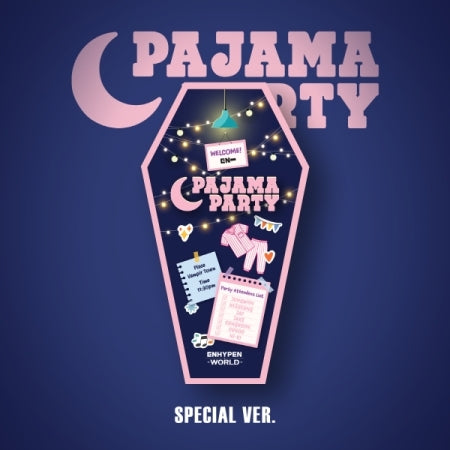 (PRE-ORDER) ENHYPEN - WORLD COUPON CARD COLLECTION (PAJAMA PARTY SPECIAL VER.) - LightUpK