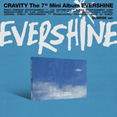 CRAVITY - 7TH MINI ALBUM [EVERSHINE] (3 VERSIONS)