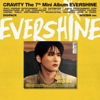 CRAVITY - 7ÈME MINI ALBUM [EVERSHINE] DIGIPACK VER. (9 VERSIONS)