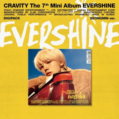 CRAVITY - 7ÈME MINI ALBUM [EVERSHINE] DIGIPACK VER. (9 VERSIONS)