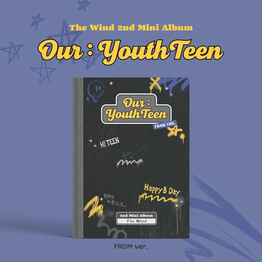 THE WIND - 2ND MINI ALBUM [OUR : YOUTHTEEN] (2 VERSIONS)