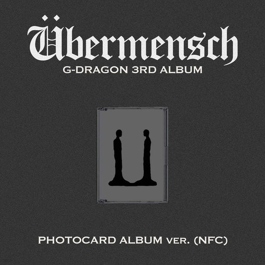 G-DRAGON - 3RD ALBUM [ÜBERMENSCH] (PHOTOCARD ALBUM VER.) (NFC) - LightUpK