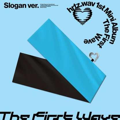(PRE-ORDER) HRTZ.WAV - 1ST MINI ALBUM [THE FIRST WAVE] (SLOGAN VER.) - LightUpK