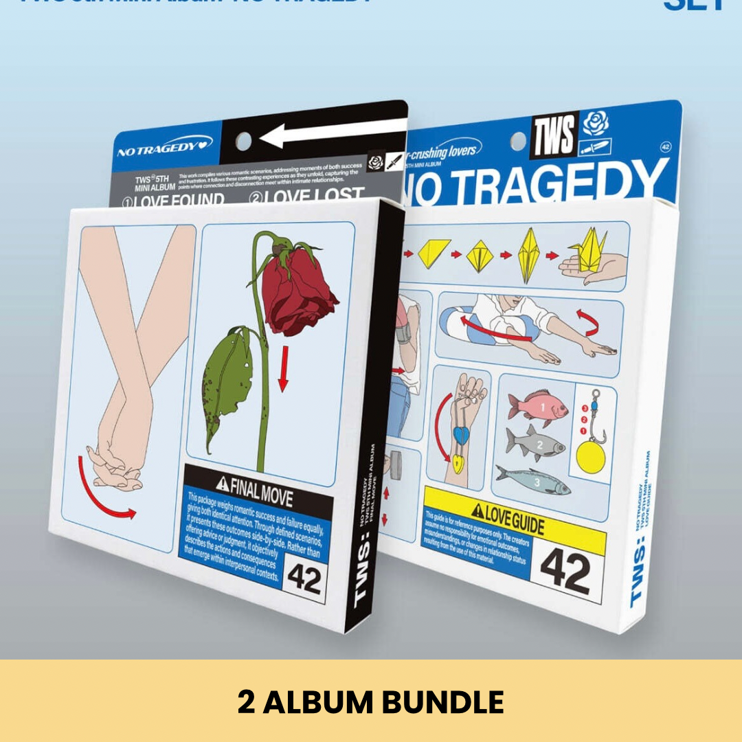 (PRE-ORDER) TWS - NO TRAGEDY (2 VERSIONS) BUNDLE - LightUpK