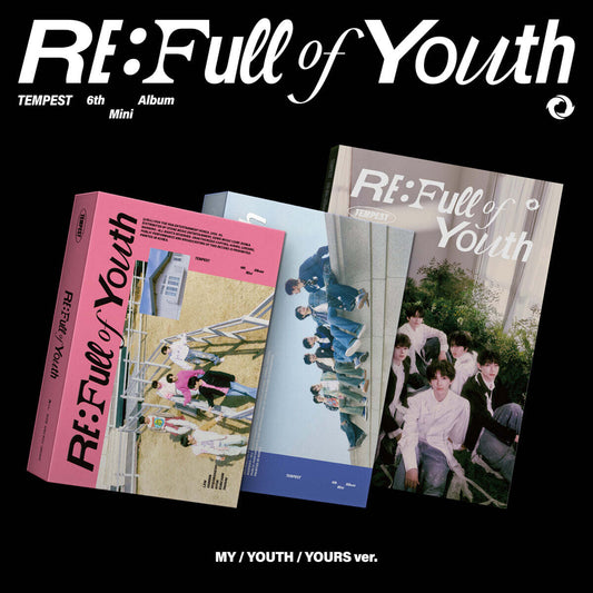 TEMPEST - 5TH MINI ALBUM [RE: FULL OF YOUTH] (3 VERSIONS) - LightUpK