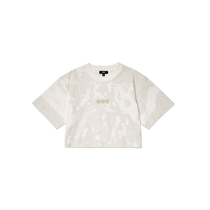 (PRE-ORDER) BTS - S/S CROP T-SHIRT (WHITE) (4 SIZES) - LightUpK