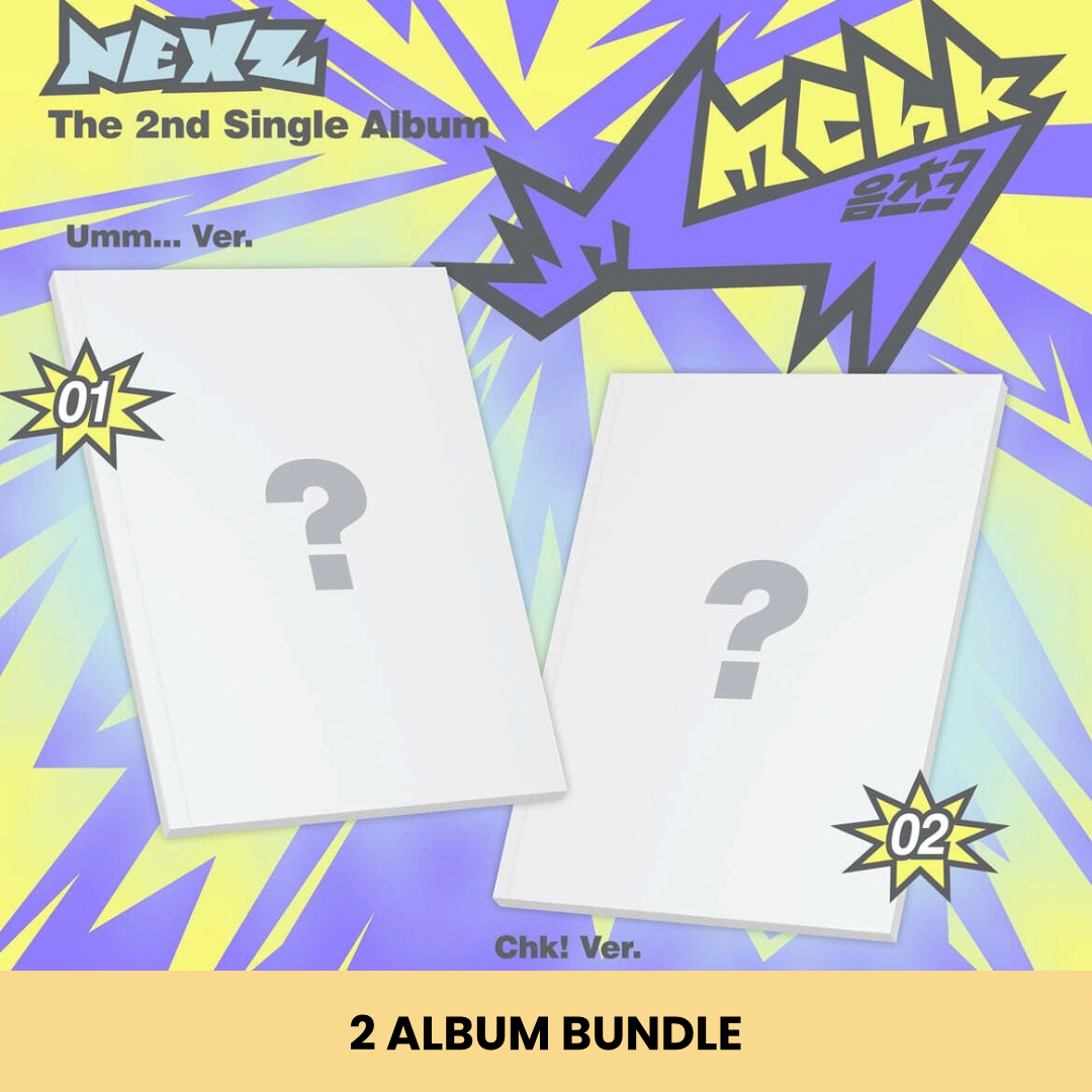 (PRE-ORDER) NEXZ - 2ND SINGLE ALBUM [MMCHK] (2 VERSIONS) BUNDLE - LightUpK