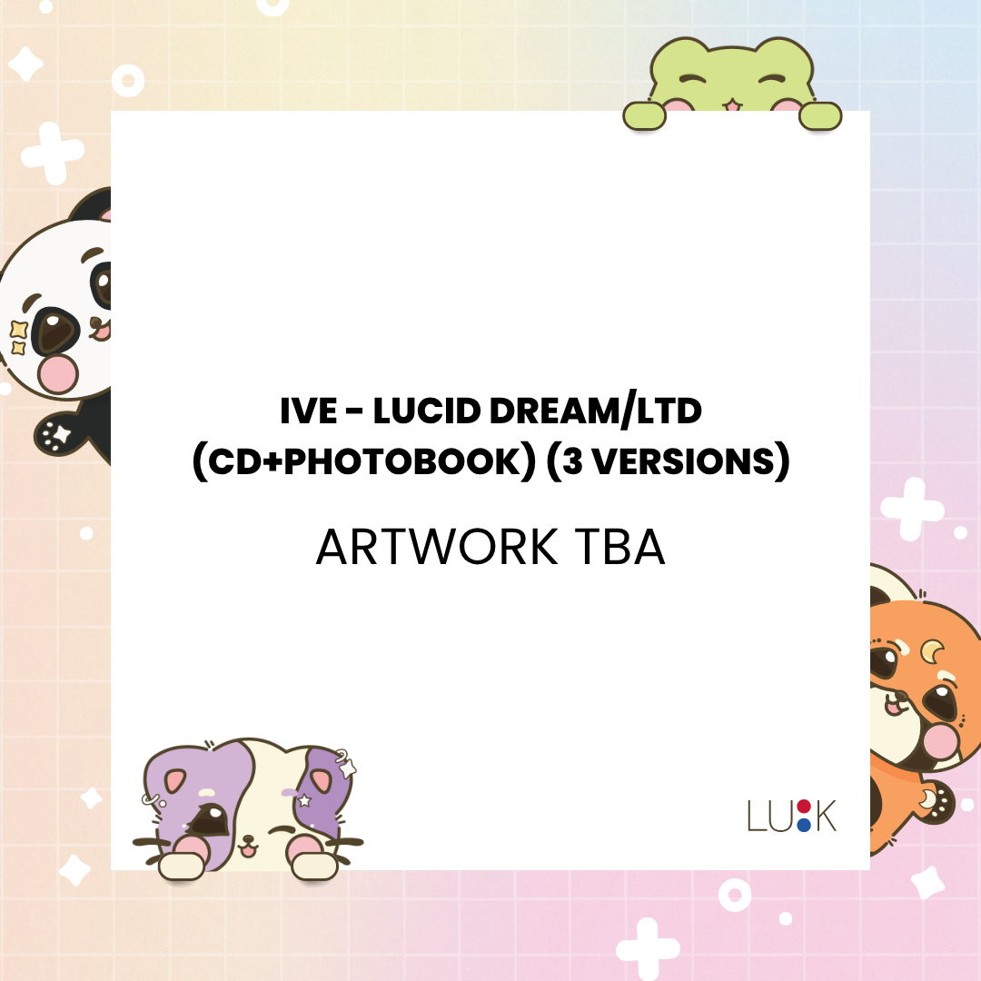 (PRE-ORDER) IVE - LUCID DREAM/LTD (CD+PHOTOBOOK) (3 VERSIONS)