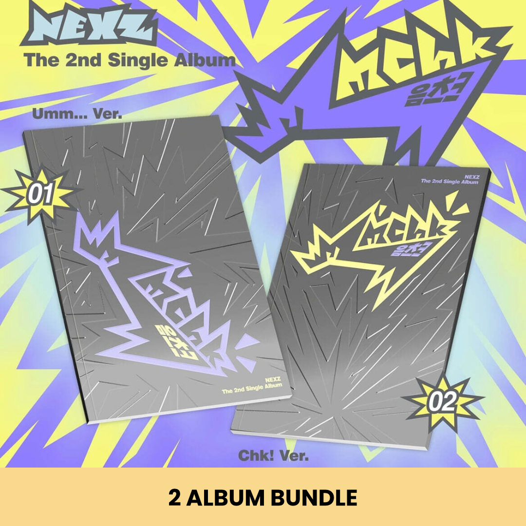 (PRE-ORDER) NEXZ - 2ND SINGLE ALBUM [MMCHK] (2 VERSIONS) BUNDLE - LightUpK