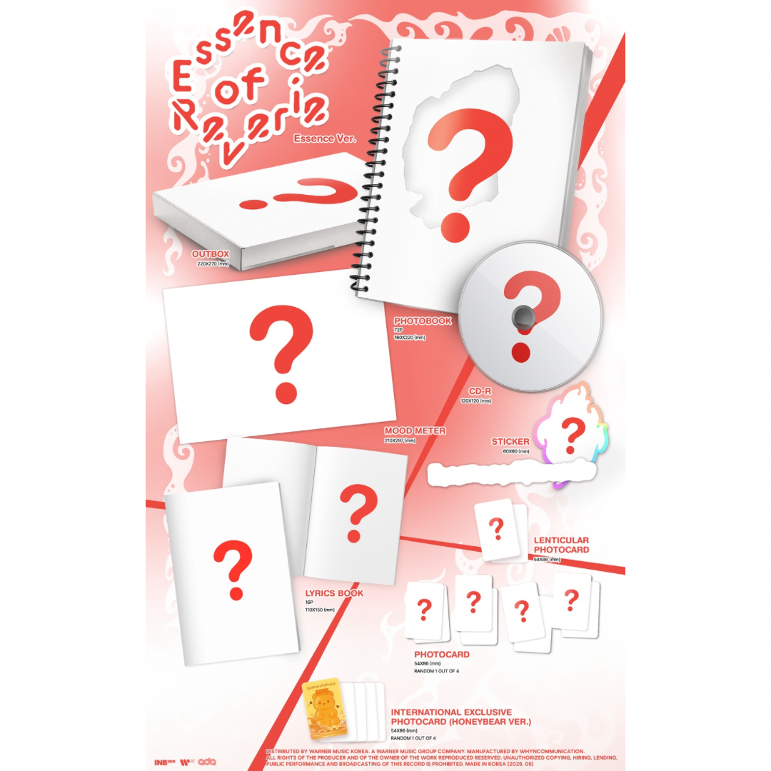 (PRE-ORDER) [SIGNED] [HELLO82] BAEKHYUN - 5TH MINI ALBUM [ESSENCE OF REVERIE] (PHOTOBOOK VER.) (2 VERSIONS) - LightUpK