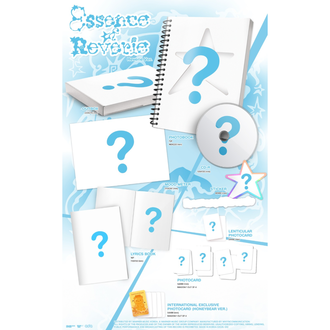 (PRE-ORDER) [SIGNED] [HELLO82] BAEKHYUN - 5TH MINI ALBUM [ESSENCE OF REVERIE] (PHOTOBOOK VER.) (2 VERSIONS) - LightUpK