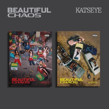 (PRE-ORDER) KATSEYE - BEAUTIFUL CHAOS (2 VERSIONS) RANDOM - LightUpK