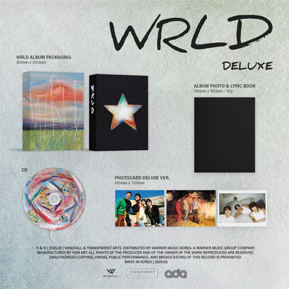 (PRE-ORDER) THE ROSE - WRLD [DELUXE VER.] - LightUpK