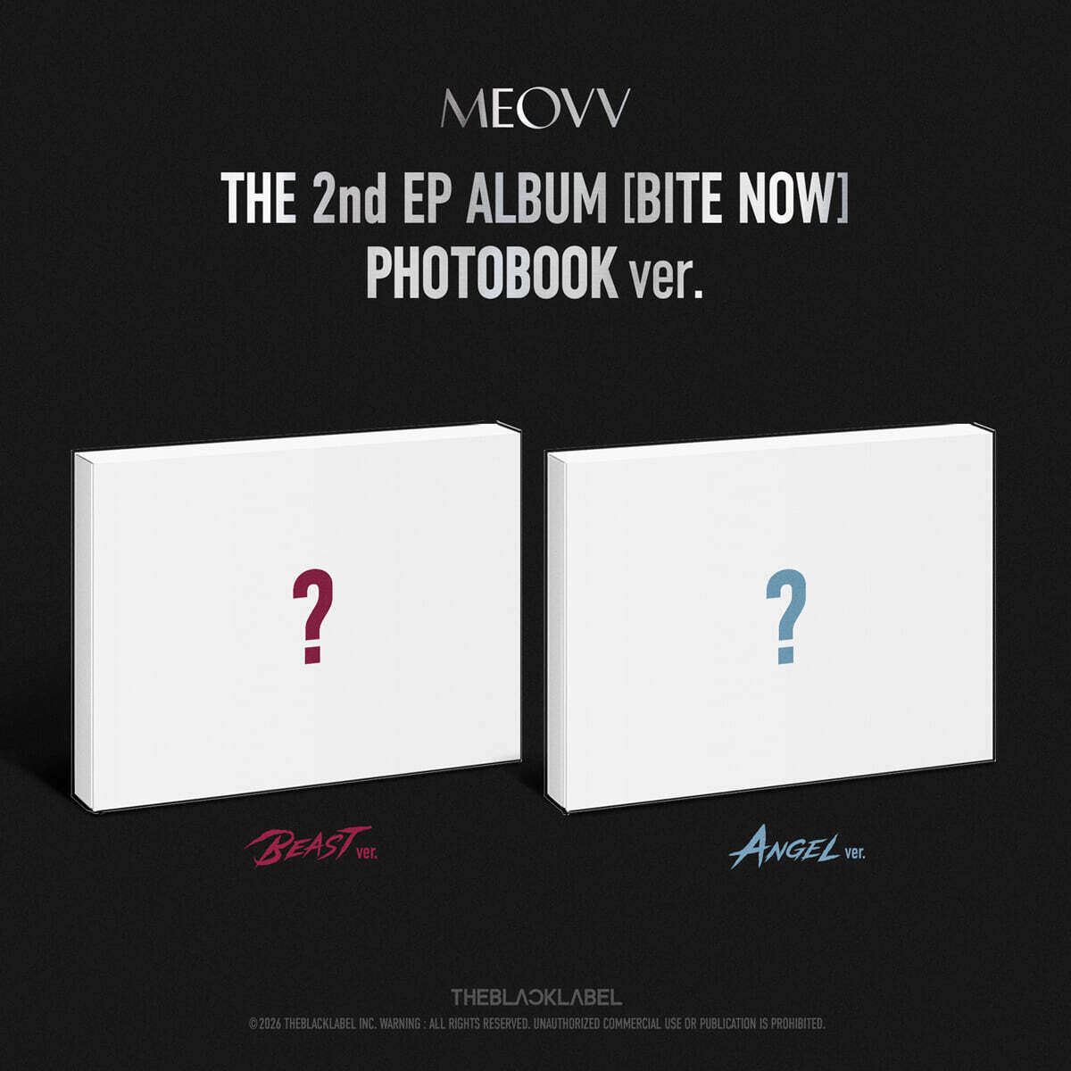 (PRE-ORDER) MEOVV - THE 2ND EP ALBUM [BITE NOW] PHOTOBOOK VER. (2 VERSIONS) RANDOM - LightUpK