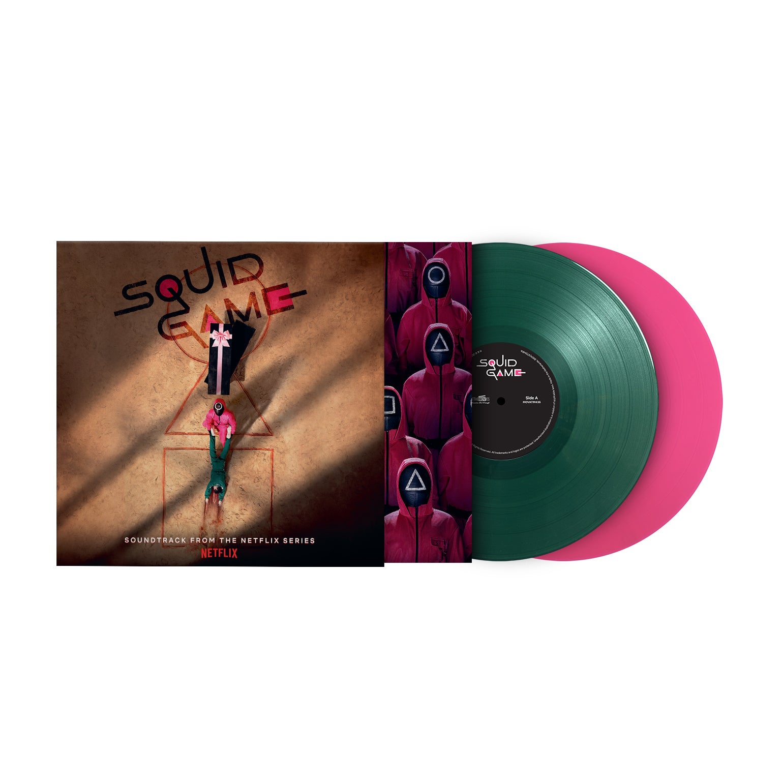 SQUID GAME: MUSIC FROM THE NETFLIX ORIGINAL SERIES - O.S.T. [2LP] - LightUpK