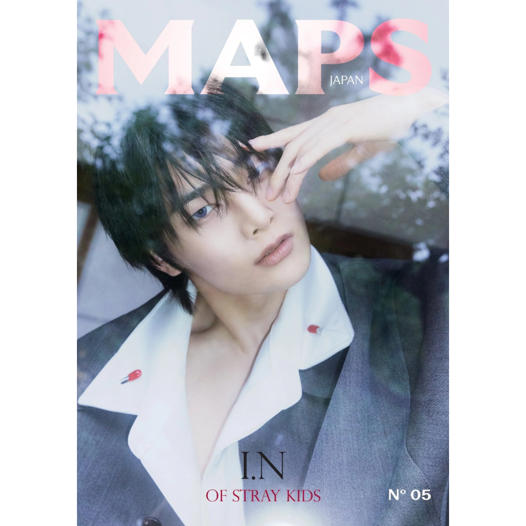 MAPS JAPAN NO.05 (JAPANESE MAGAZINE) (COVER: STRAY KIDS I.N) (2 VERSIONS) - LightUpK