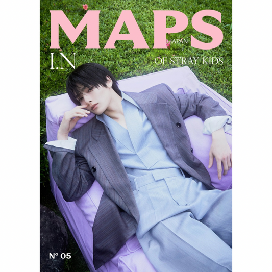 MAPS JAPAN NO.05 (JAPANESE MAGAZINE) (COVER: STRAY KIDS I.N) (2 VERSIONS) - LightUpK