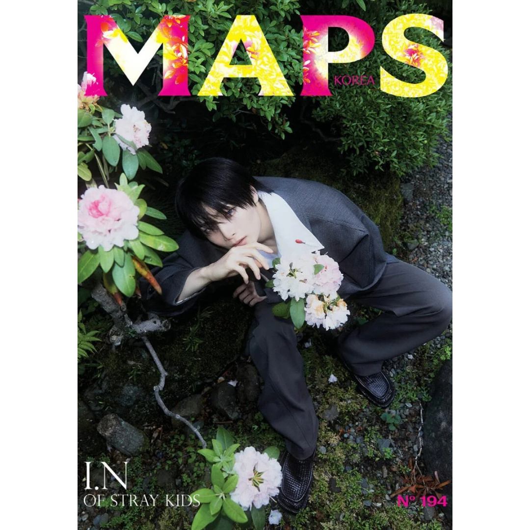 MAPS KOREA VOL.194 SUMMER (COVER: STRAY KIDS I.N) (2 VERSIONS) - LightUpK