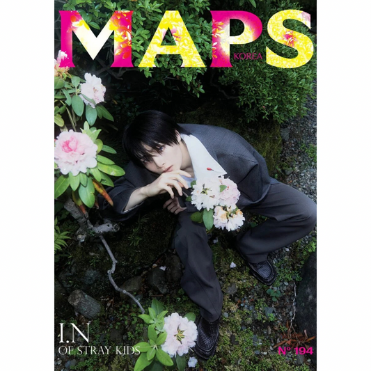 MAPS KOREA VOL.194 SUMMER (COVER: STRAY KIDS I.N) (2 VERSIONS) - LightUpK