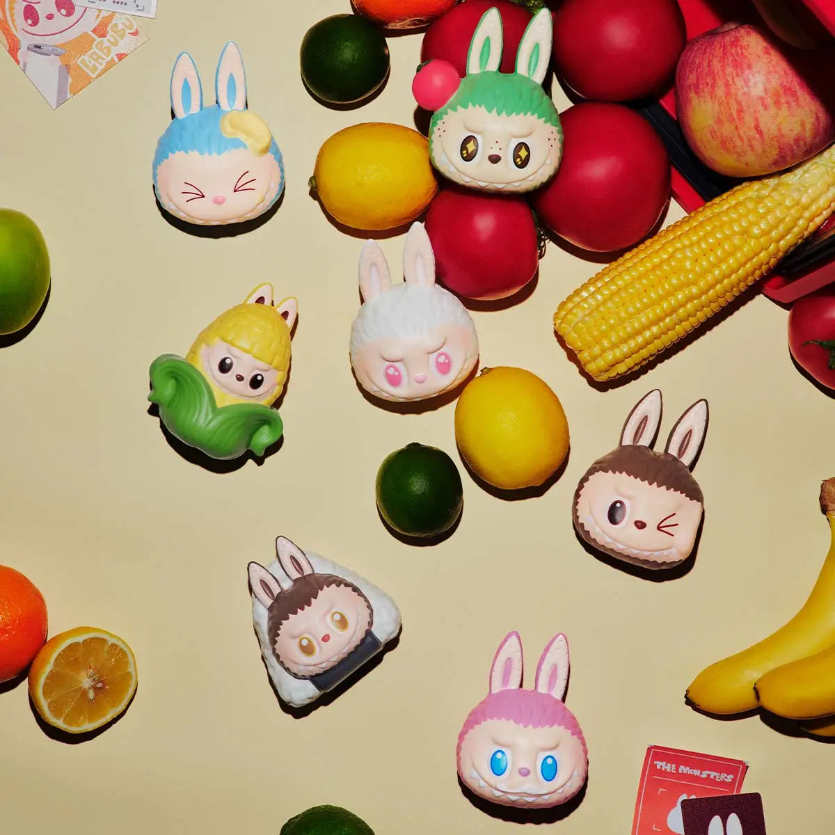 [BLINDBOX] LABUBU THE MONSTERS WACKY MART SERIES-SQUISHY CHARM BLIND BOX - LightUpK