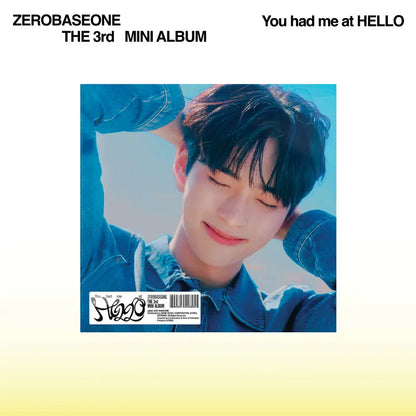 ZEROBASEONE - 3RD MINI ALBUM [YOU HAD ME AT HELLO] [DIGIPACK VER.] (9 VERSIONS)