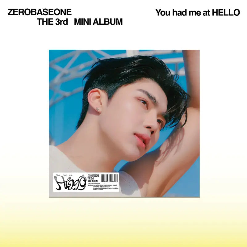 ZEROBASEONE - 3RD MINI ALBUM [YOU HAD ME AT HELLO] [DIGIPACK VER.] (9 VERSIONS)