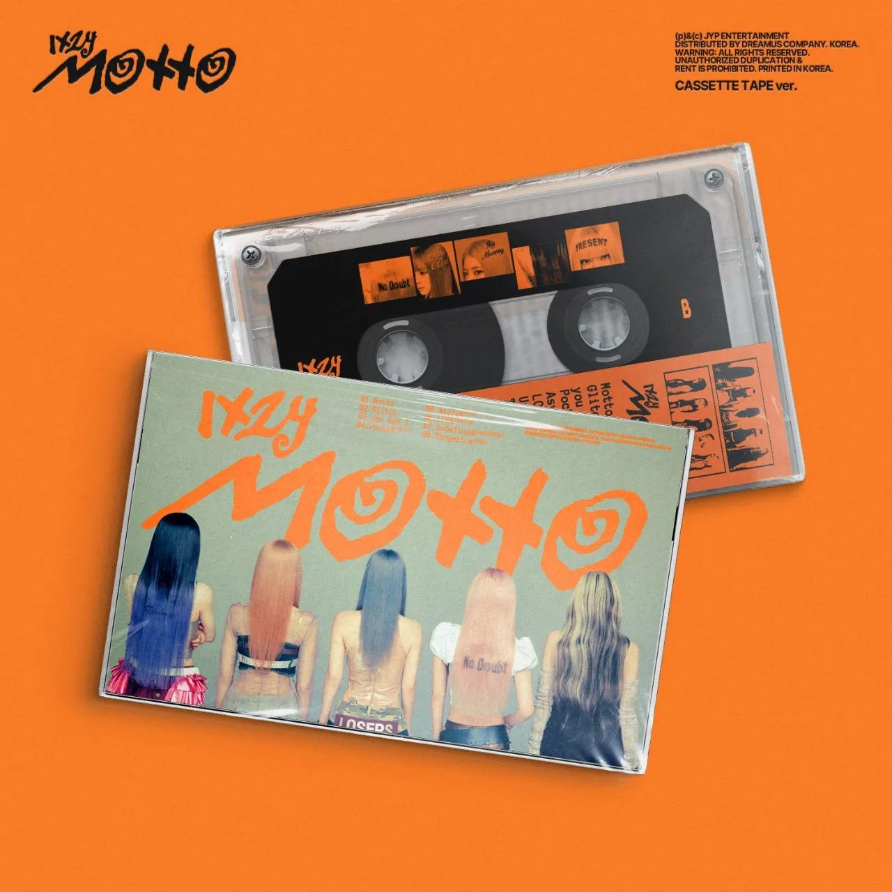 (PRE-ORDER) ITZY - [MOTTO] CASSETTE TAPE VER. - LightUpK