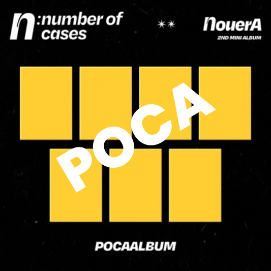 NOUERA - 2ND MINI ALBUM [N: NUMBER OF CASES] (POCA) (7 VERSIONS) - LightUpK