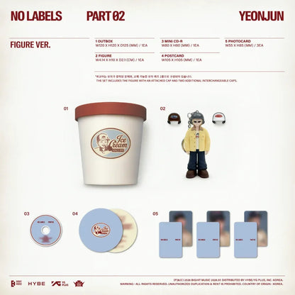 (PRE-ORDER) YEONJUN - NO LABELS: PART 02 (FIGURE VER.)