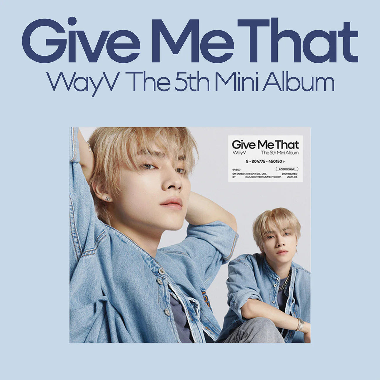 WAYV - 5TH MINI ALBUM [GIVE ME THAT] (DIGIPACK VER.) (5 VERSIONS)