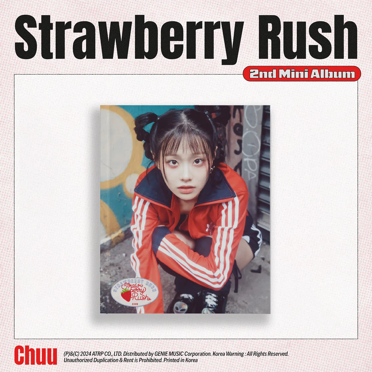 CHUU - 2ND MINI ALBUM [STRAWBERRY RUSH] (2 VERSIONS) - LightUpK